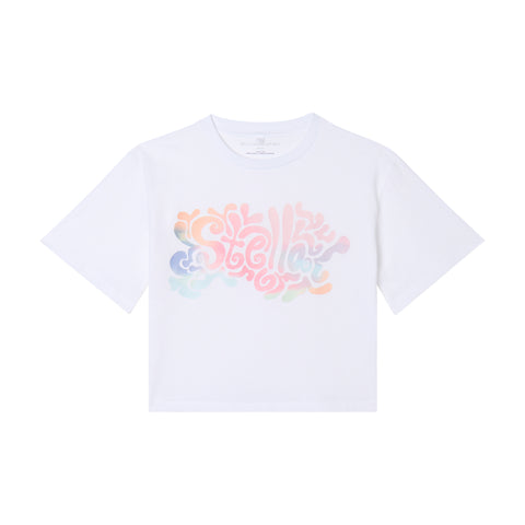 Stella McCartney Kids Girls White Coral Legging Set