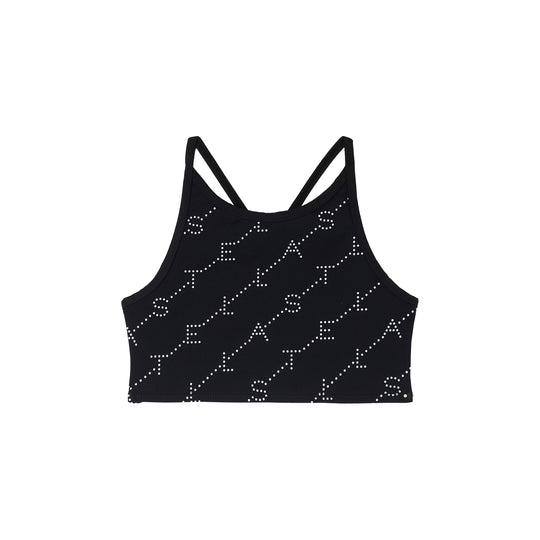 Girls Black Sport Top