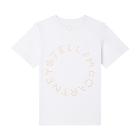 Stella McCartney Kids Girls White Logo Top