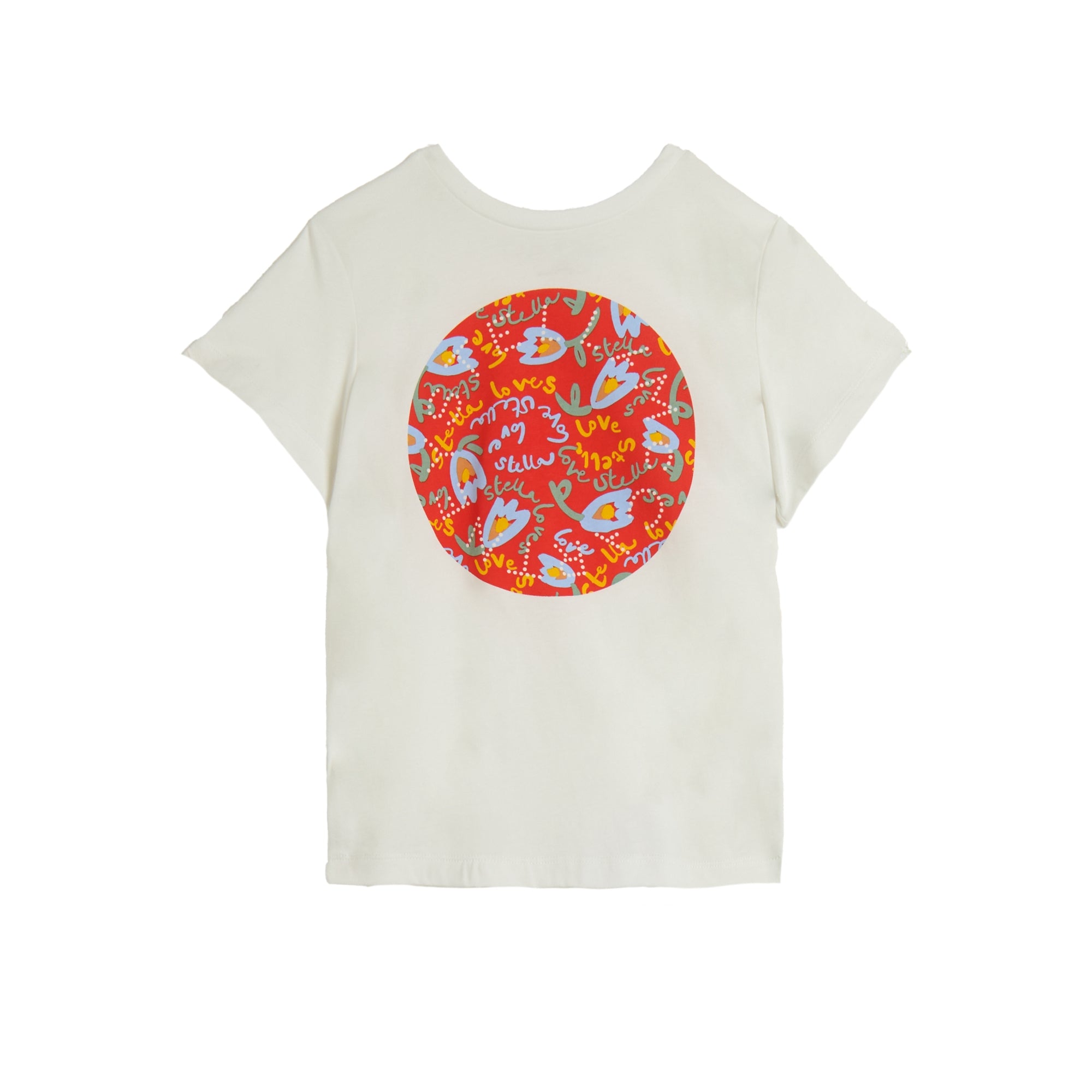 Stella McCartney Kids Girls Ivory Flower Top