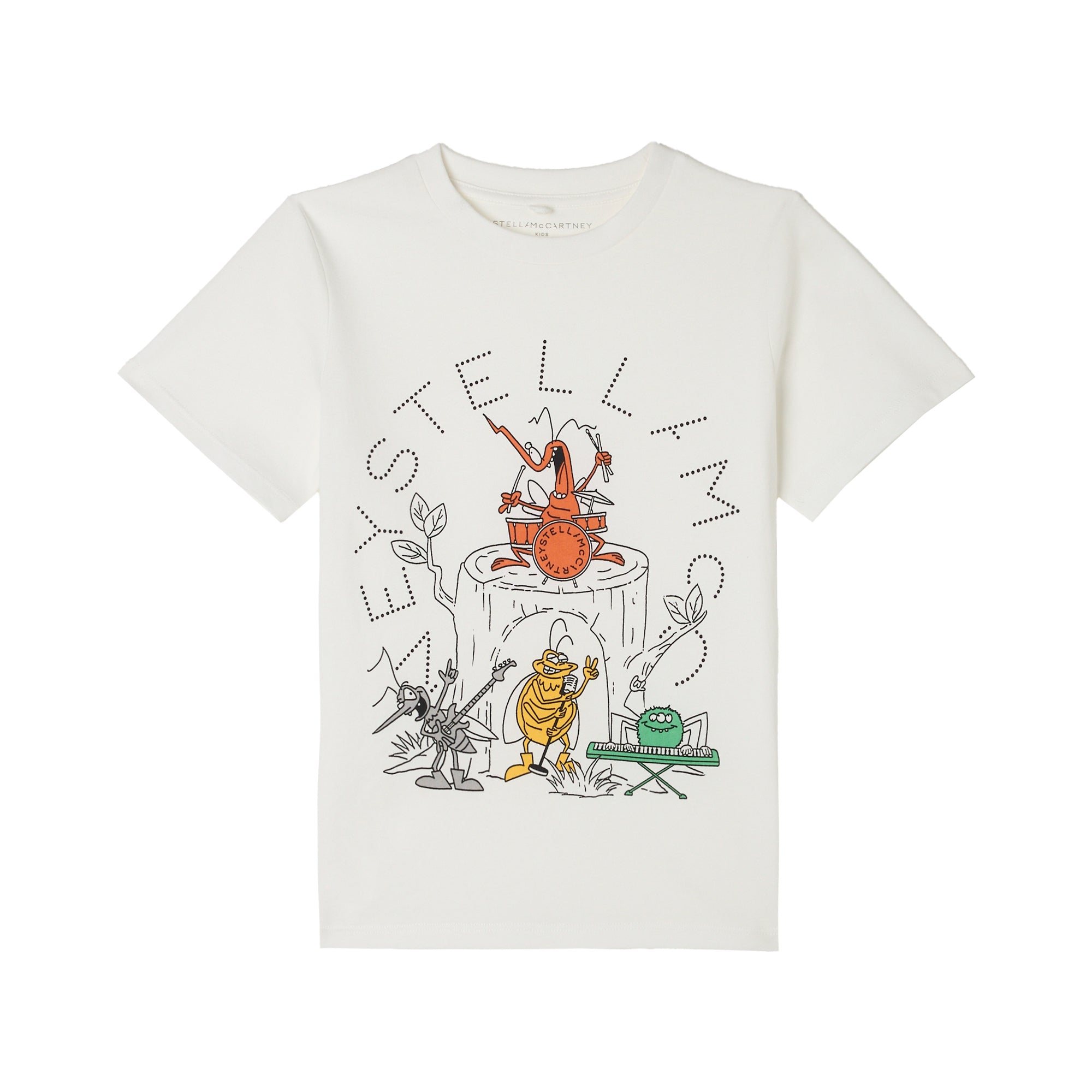 Stella McCartney Kids Boys White Logo Band Top