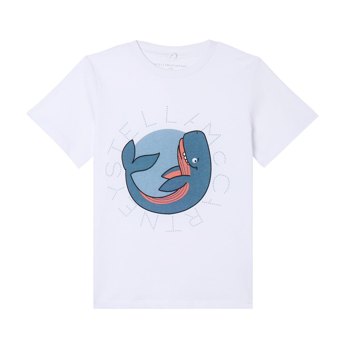Stella McCartney Kids Boys White Whale Top