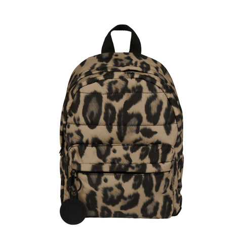Girls Brown And Black Backpack