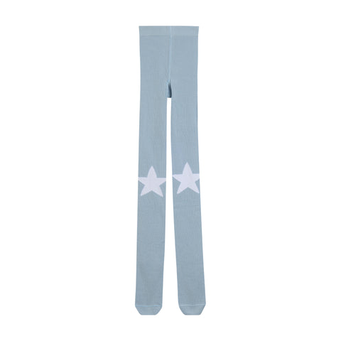 Stella McCartney Kids Girls Misty Blue Tights