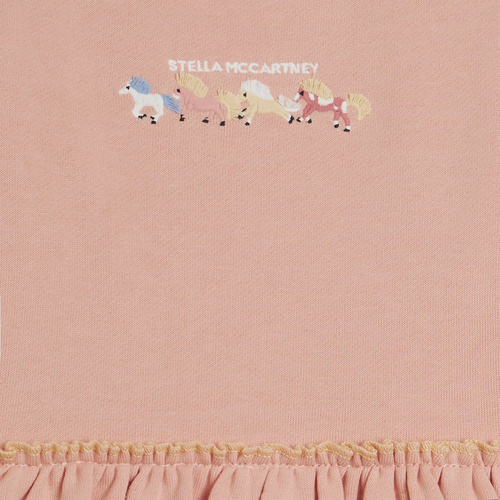 Stella McCartney Kids Girls Pink Horse Dress