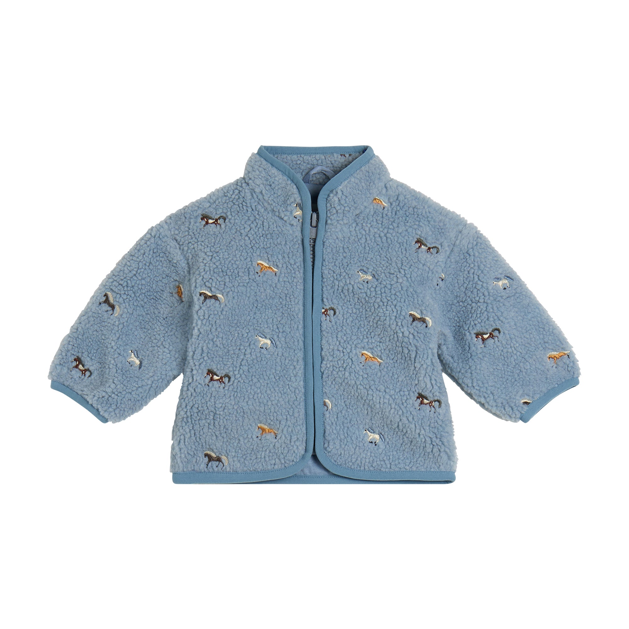 Stella McCartney Kids Boys Blue Horse Fleece