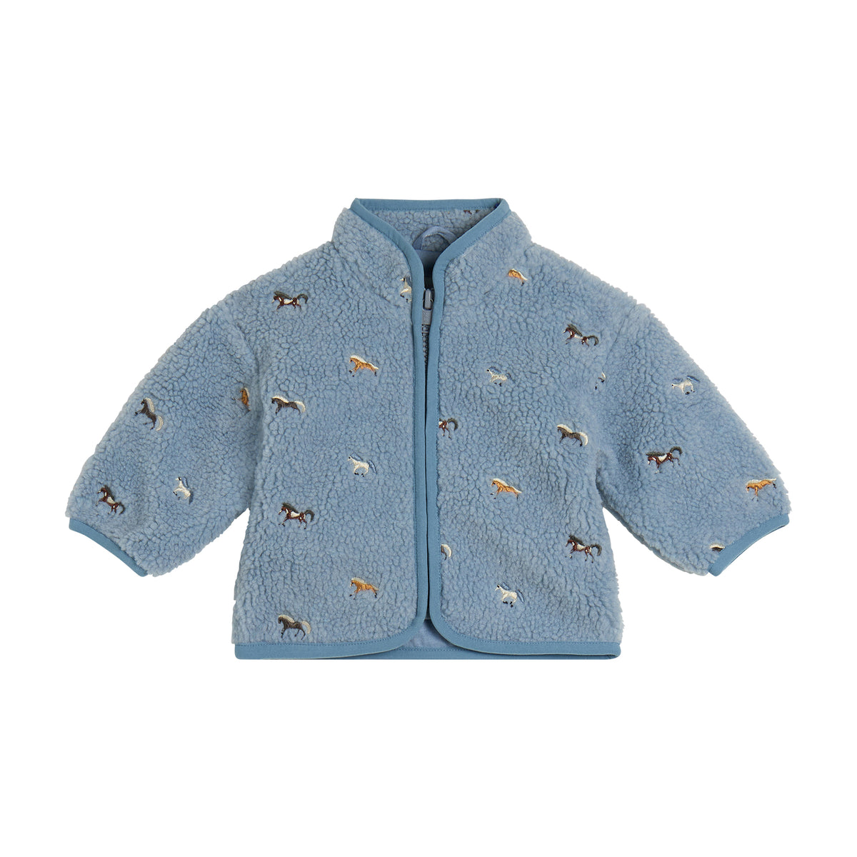 Stella McCartney Kids Boys Blue Horse Fleece