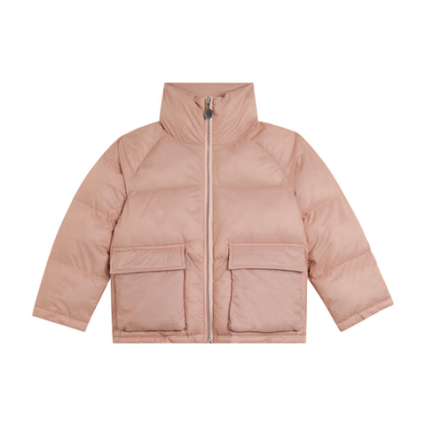 Girls Pink Puffer