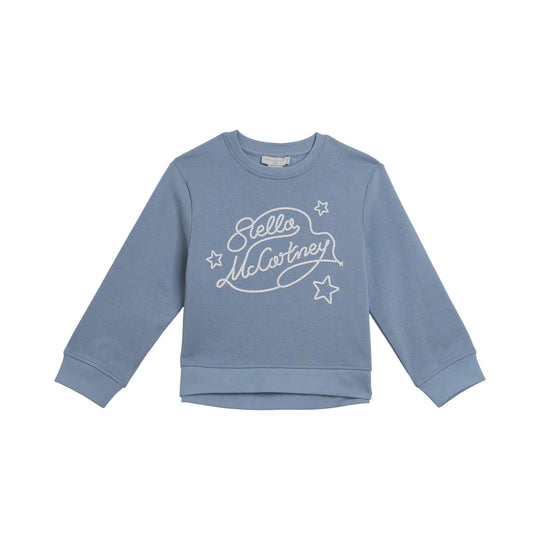 Girls Misty Blue Sweatshirt
