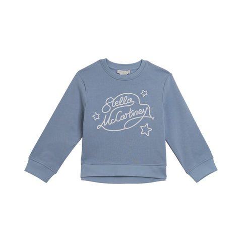 Girls Misty Blue Sweatshirt