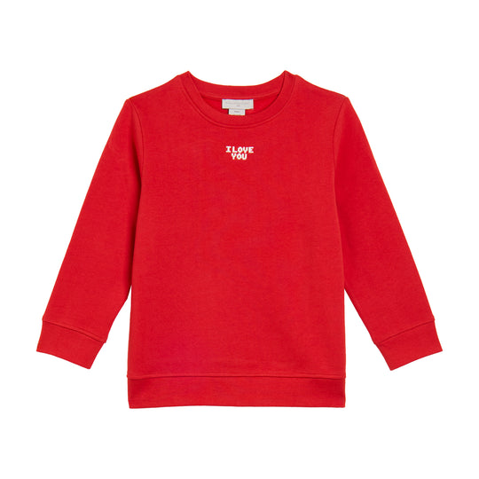 Girls Red Sweatshirt