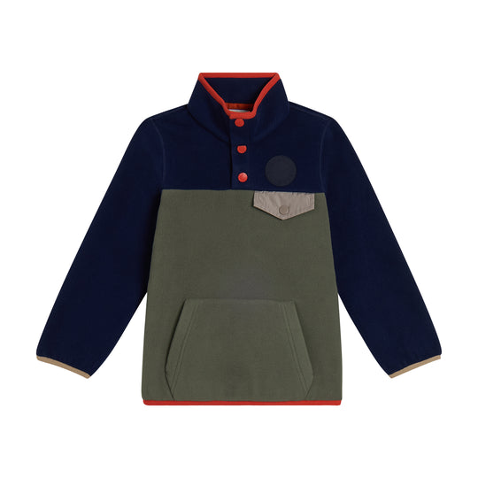 Boys Midnight Blue Snow Sweatshirt