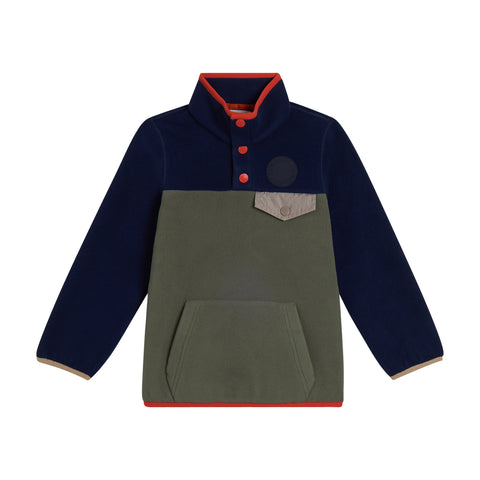 Stella McCartney Kids Boys Midnight Blue Snow Sweatshirt