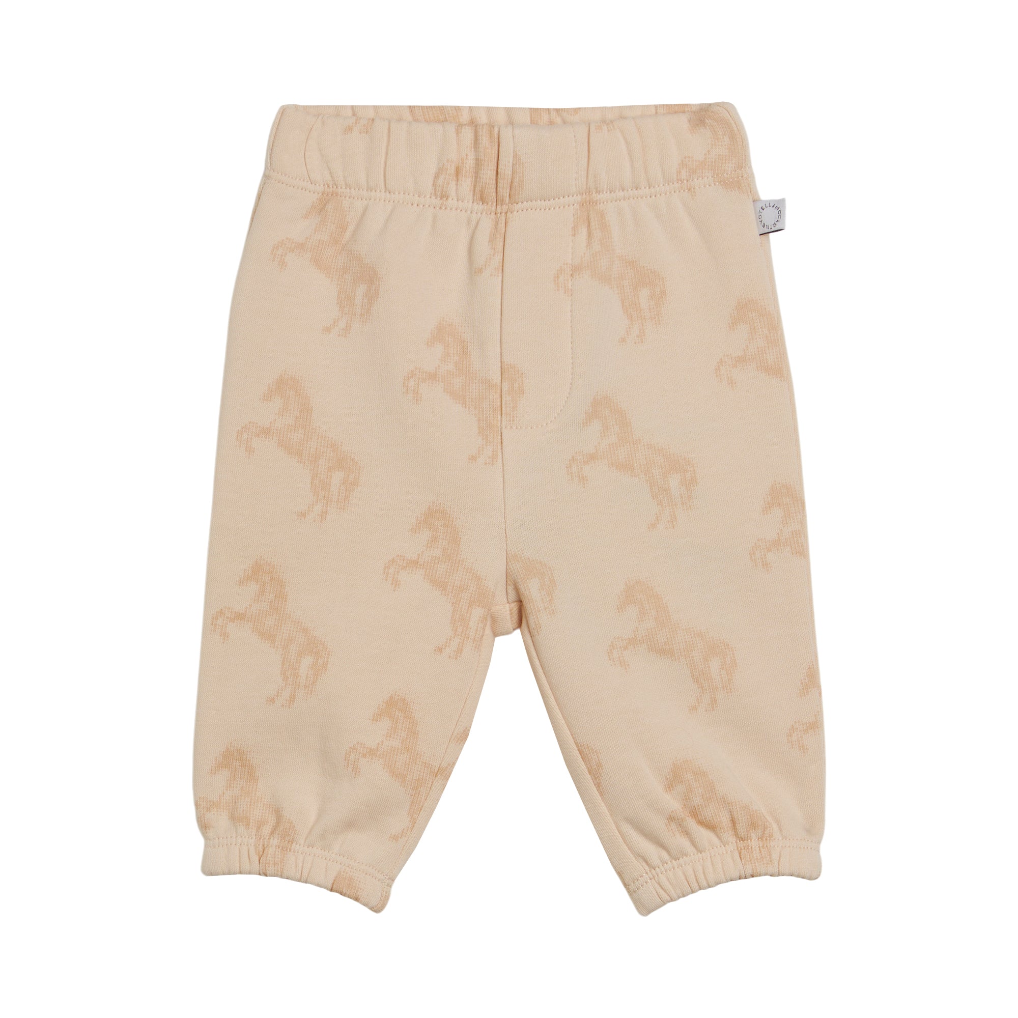 Stella McCartney Kids Girls Beige Horse Joggers