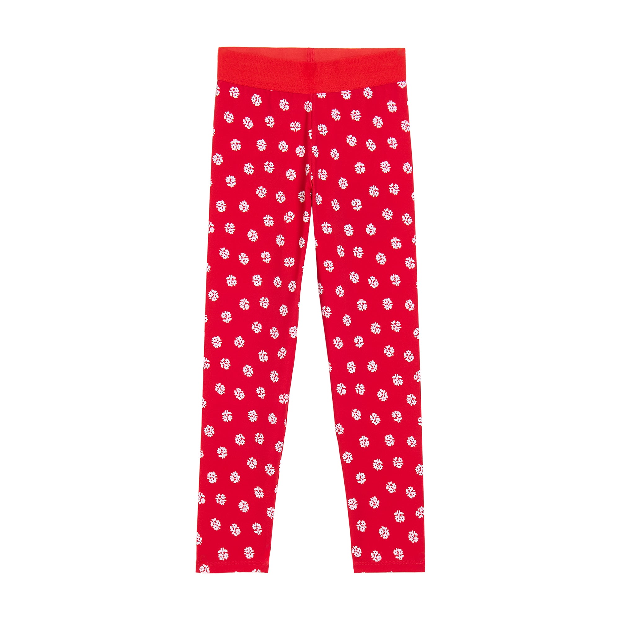 Stella McCartney Kids Girls Red And White Leggings