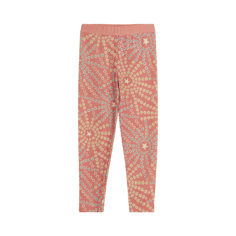 Stella McCartney Kids Girls Pink Star Leggings