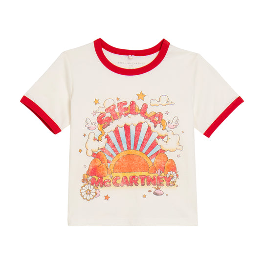 Girls Ivory Logo T-Shirt