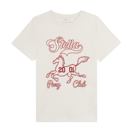Girls Ivory T-Shirt/Top
