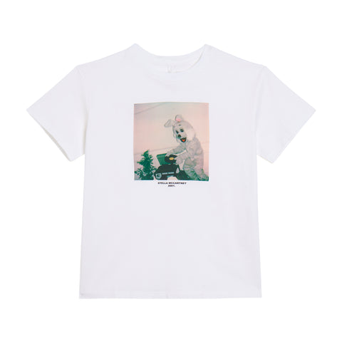 Stella McCartney Kids Unisex White T-Shirt