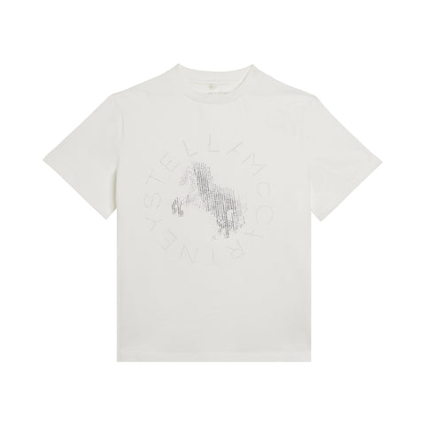 Stella McCartney Kids Girls Silver Horse T-Shirt