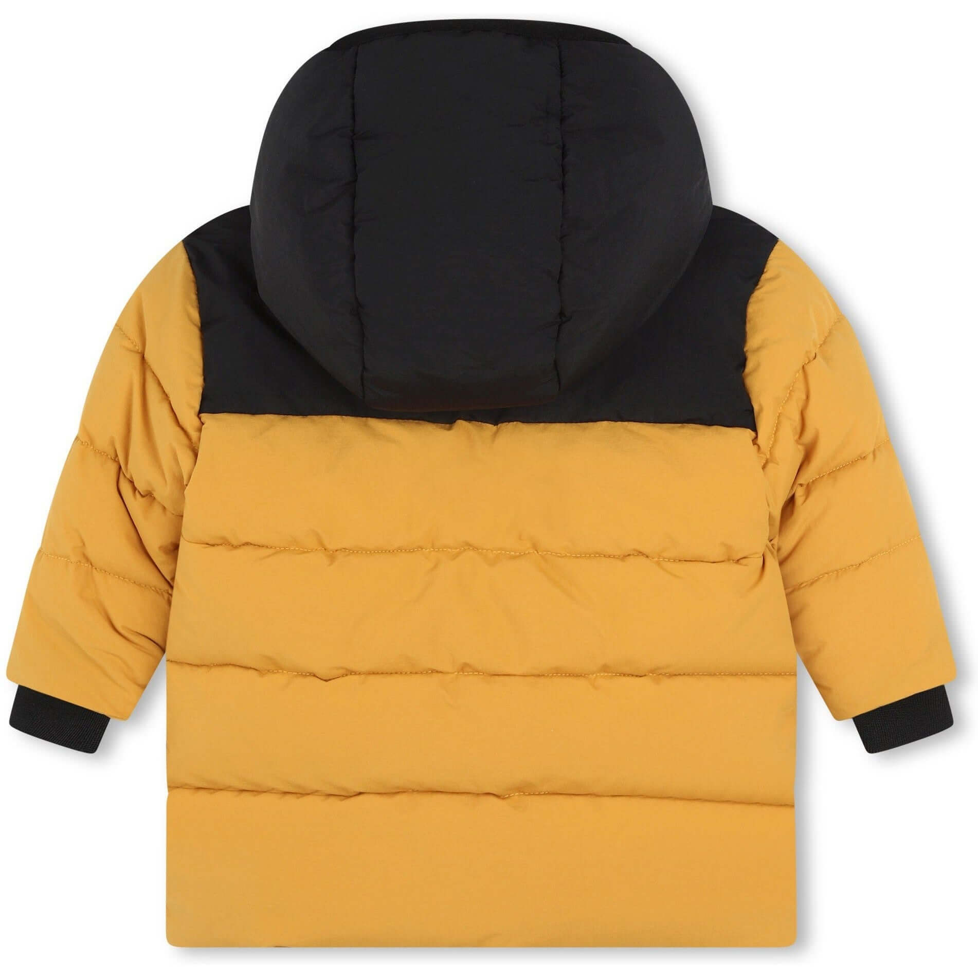 Timberland Kids Baby Boys Yellow Puffer Coat