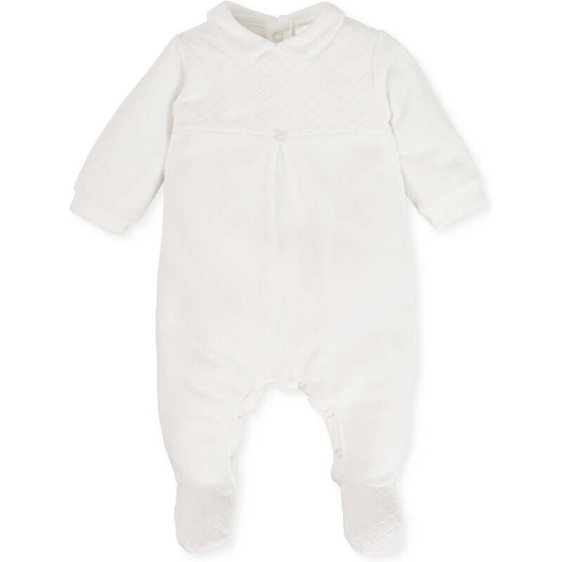 Tutto Piccolo Baby Boys Cream Babygrow