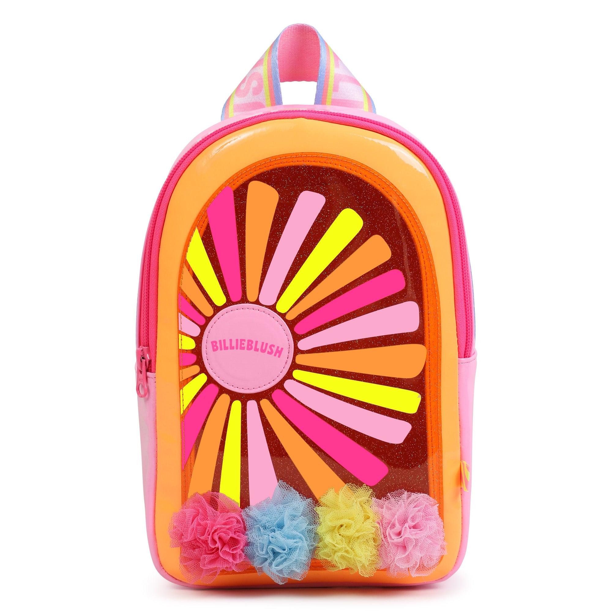 BILLIEBLUSH Girls Orange Pop Backpack