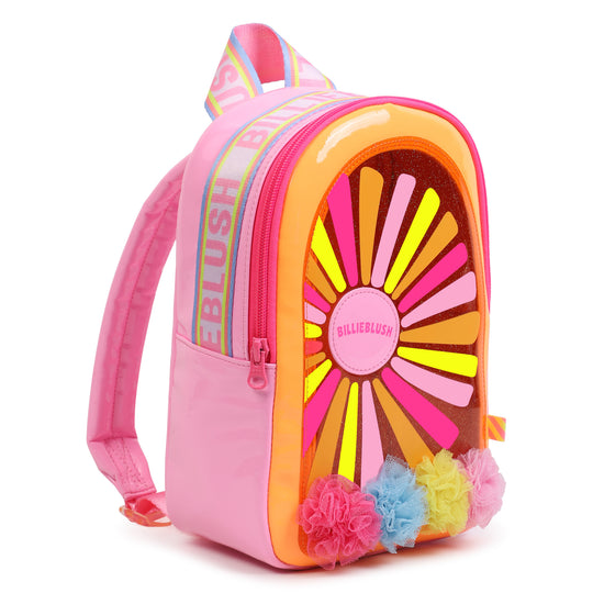 Girls Orange Pop Backpack