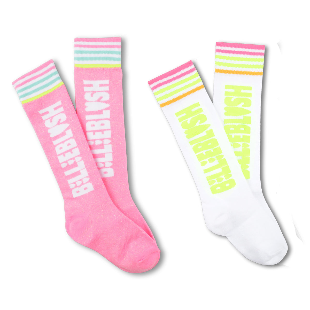 BILLIEBLUSH Girls Pink Socks (2 pack)