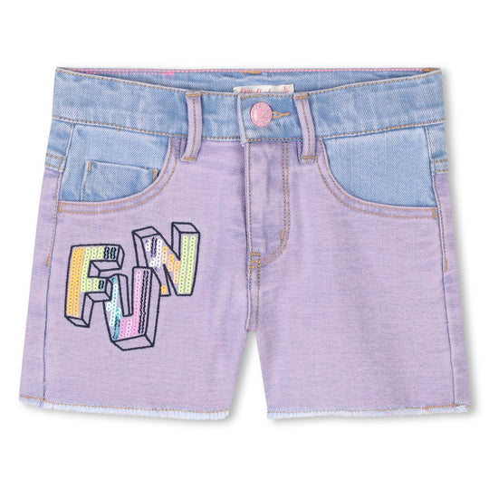 Girls Fun Denim Shorts
