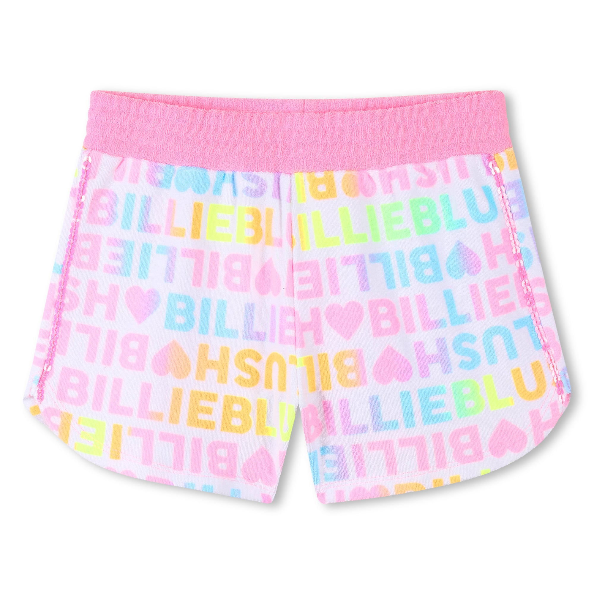 BILLIEBLUSH Girls White Logo Short