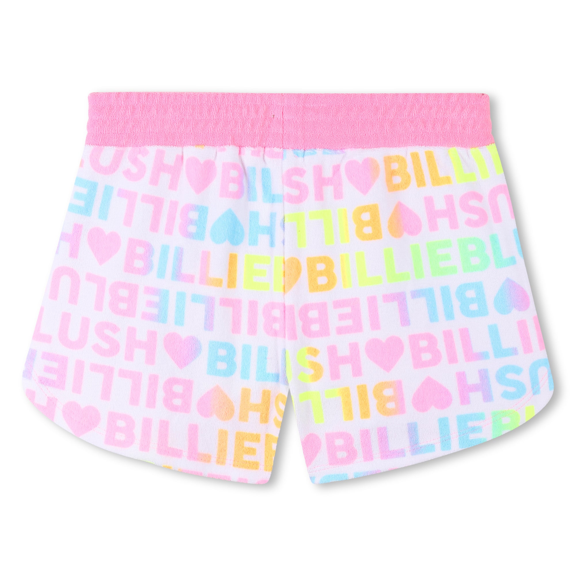 BILLIEBLUSH Girls White Logo Short