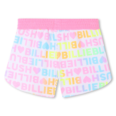 Billieblush Girls White Logo Short