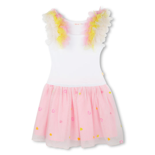 Girls White Tulle Dress