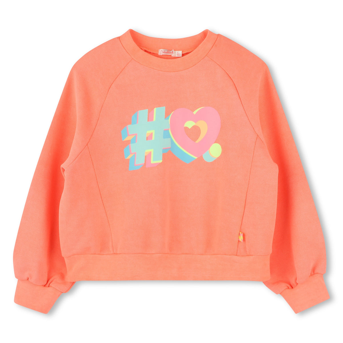 Billieblush Girls Coral Sweatshirt