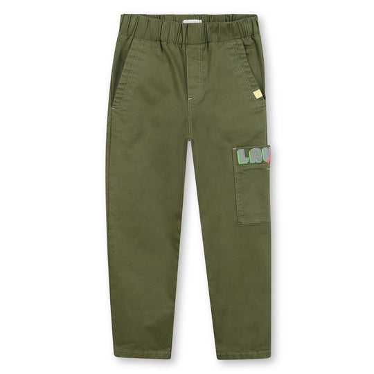 Boys Green Trousers