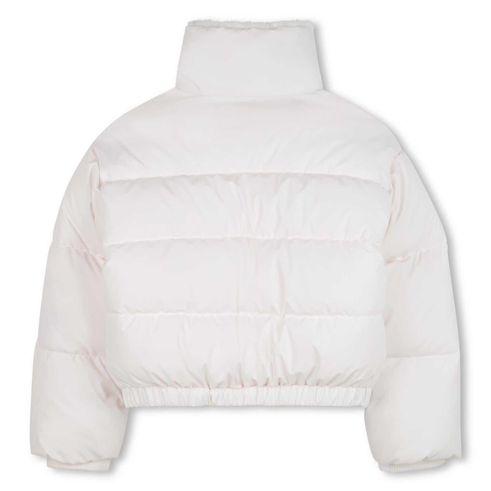 BILLIEBLUSH Girls White Puffer Jacket