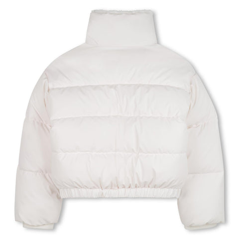 BILLIEBLUSH Girls White Puffer Jacket
