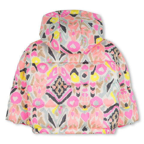BILLIEBLUSH Girls Pink Puffer Jacket