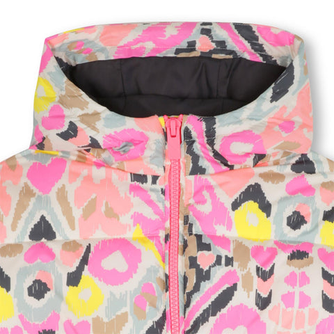 BILLIEBLUSH Girls Pink Puffer Jacket