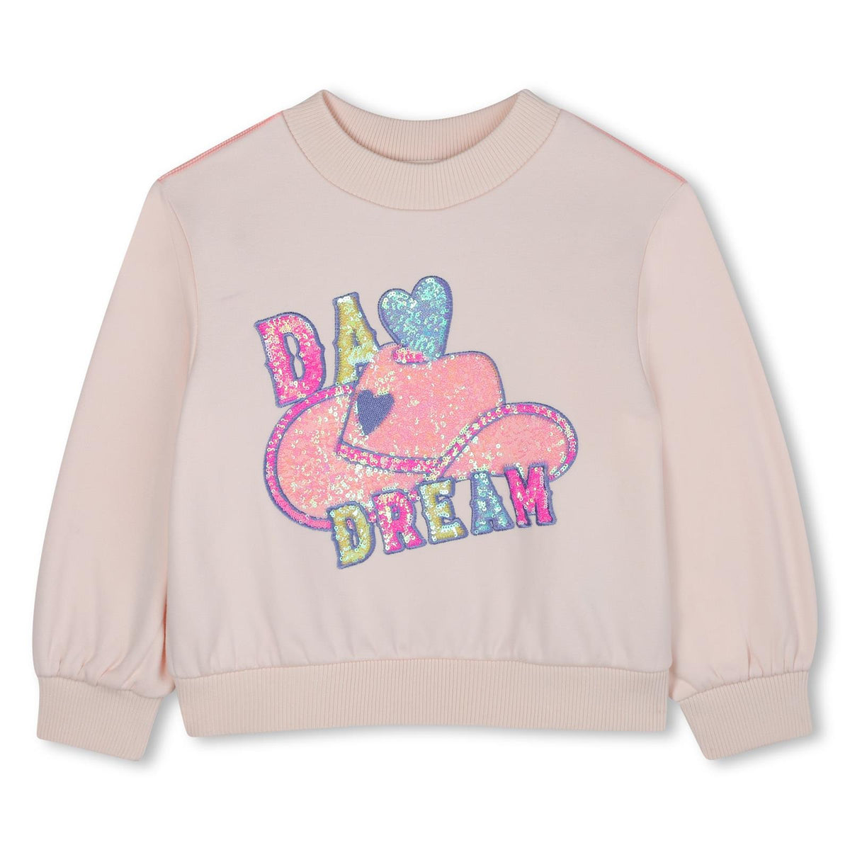 BILLIEBLUSH Girls Pink Sweatshirt