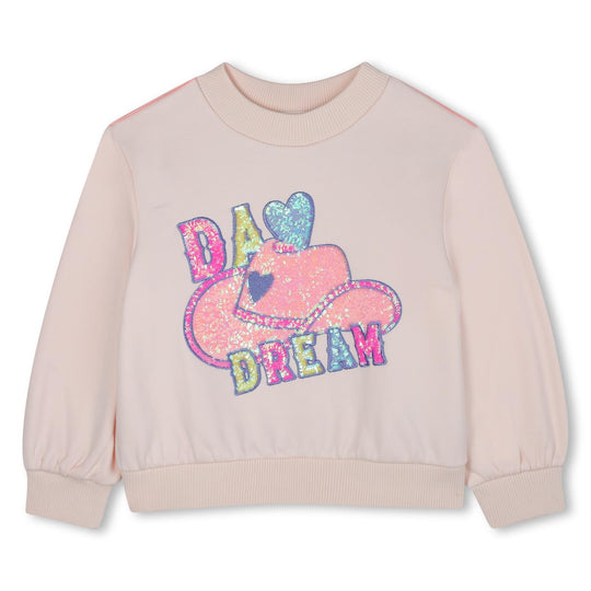 Girls Pink Sweatshirt