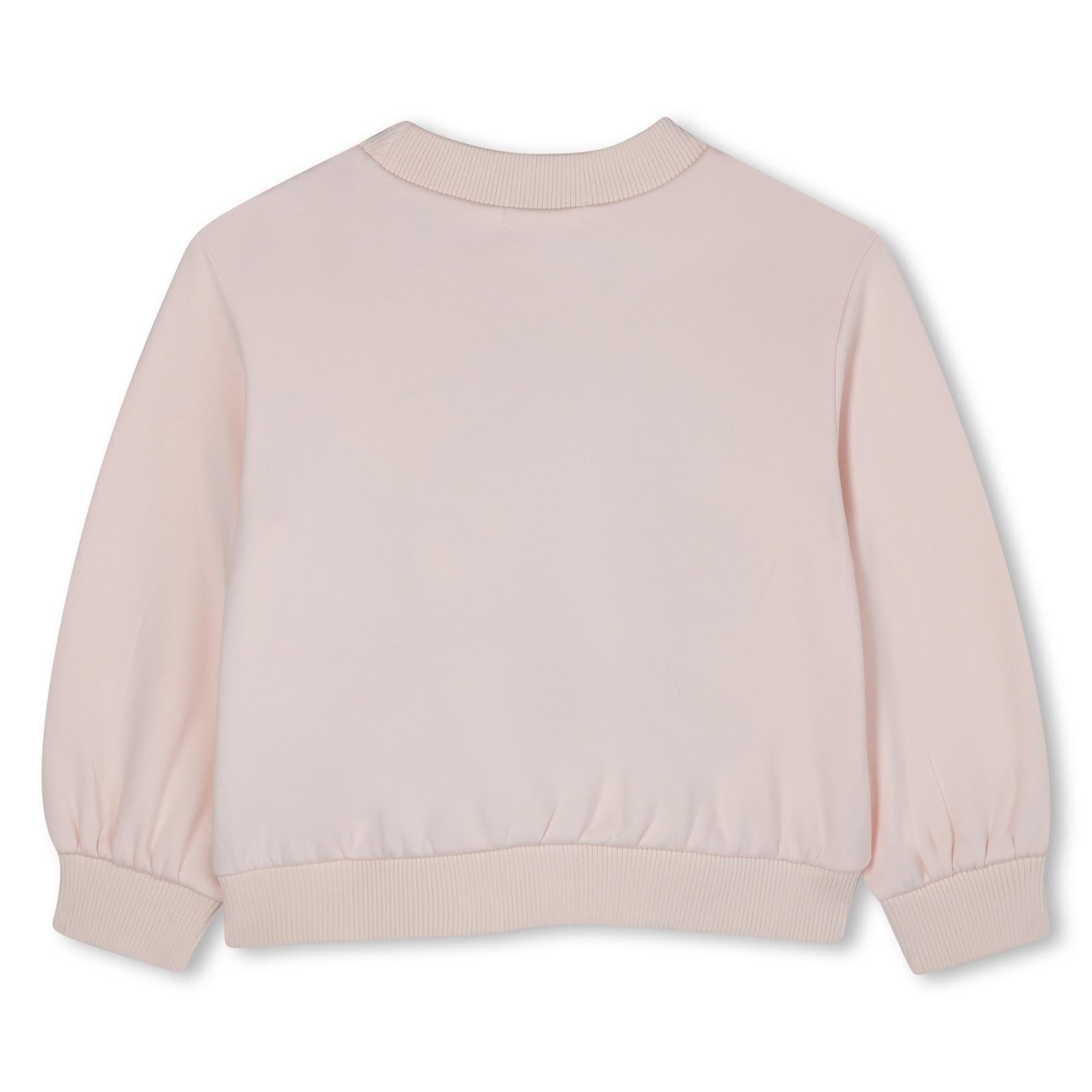 BILLIEBLUSH Girls Pink Sweatshirt