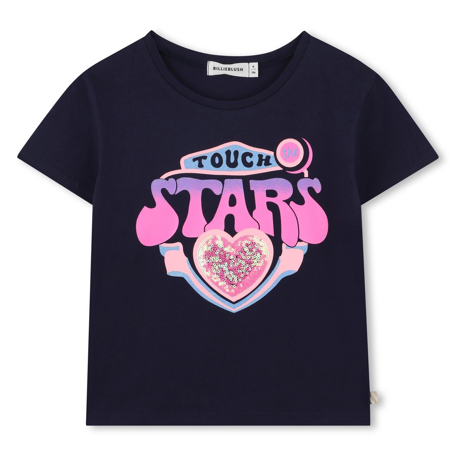 BILLIEBLUSH Girls Navy T-Shirt