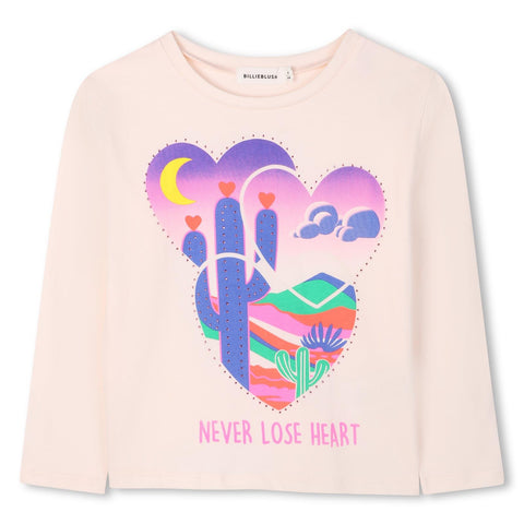 BILLIEBLUSH Girls Pink T-Shirt