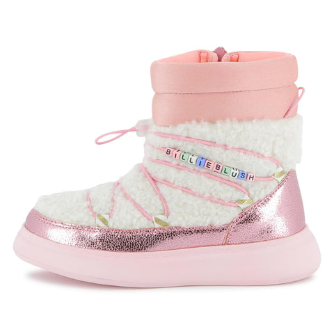 BILLIEBLUSH Girls Pink Ankle Boots