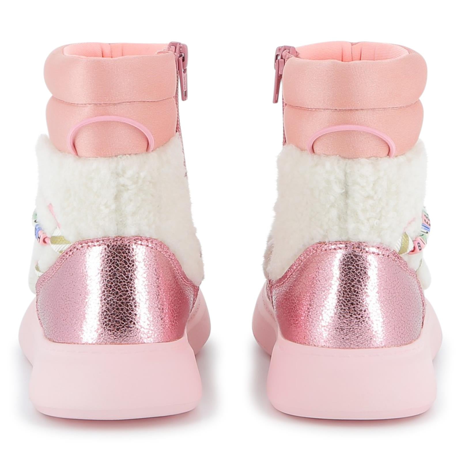 BILLIEBLUSH Girls Pink Ankle Boots