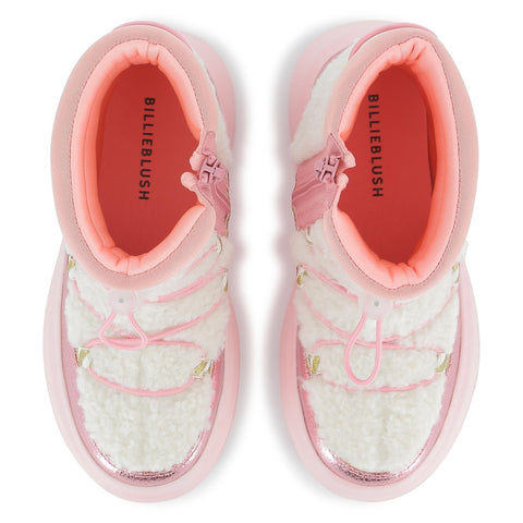BILLIEBLUSH Girls Pink Ankle Boots