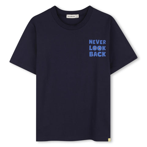 BILLIEBLUSH Boys Navy Short Sleeve T-Shirt