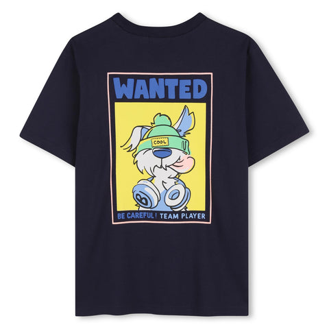 BILLIEBLUSH Boys Navy Short Sleeve T-Shirt